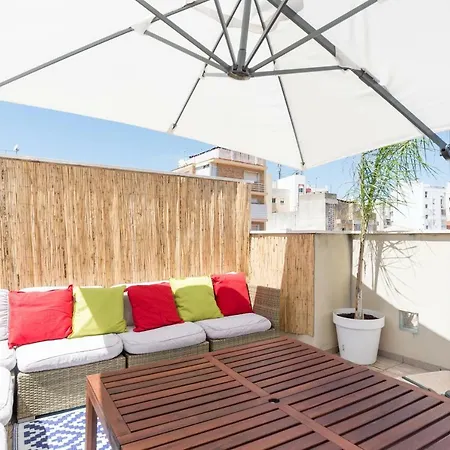 Ma1b-apt Next To Center, 2 Chillout Areas-palms Apartment